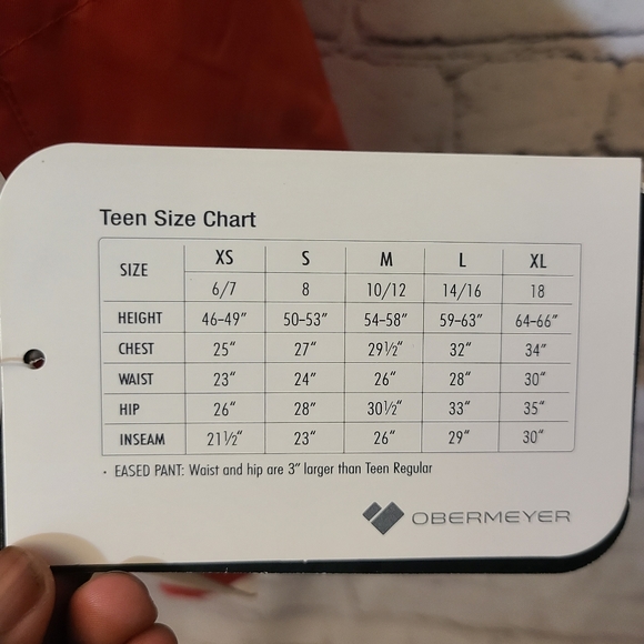 Obermeyer Teen Ski Jacket (Coral) - Picture 15 of 15